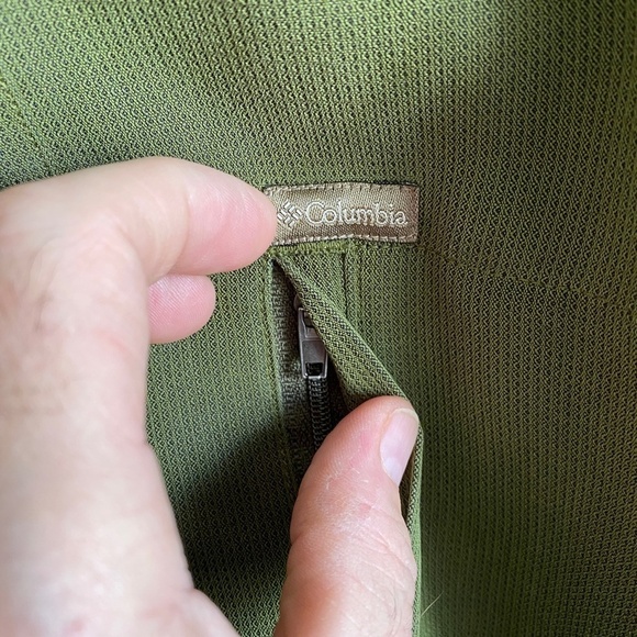 Columbia Men's Green Button Down Omni Shield Long Sleeve Shirt Size Large - Picture 3 of 12